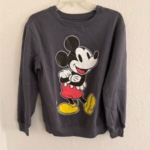 Disney Mickey Mouse Charcoal Sweatshirt